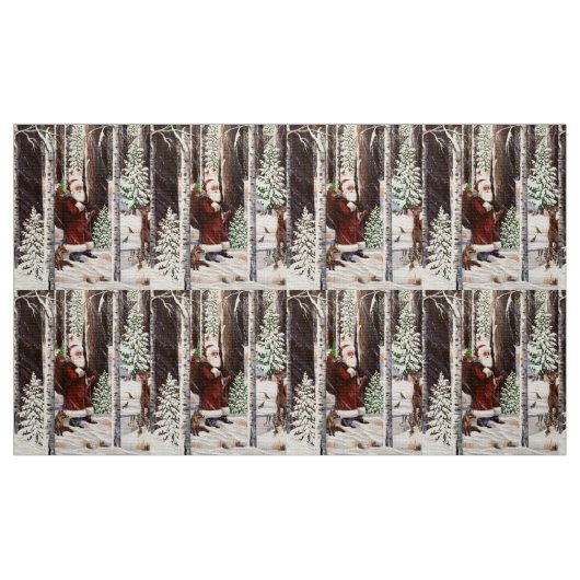 Der Waldbesucher 3 Stoff (Fat Quarter (45,7 x 55,9 cm))