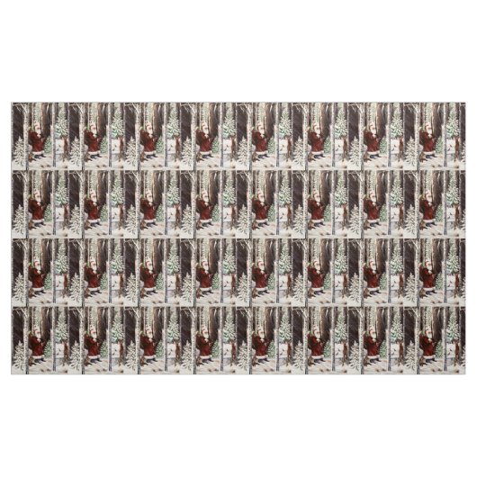 Der Waldbesucher 3 Stoff (Yard (91,4 cm))