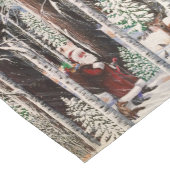 Der Waldbesucher Tablerunner Kurzer Tischläufer (Ecke)