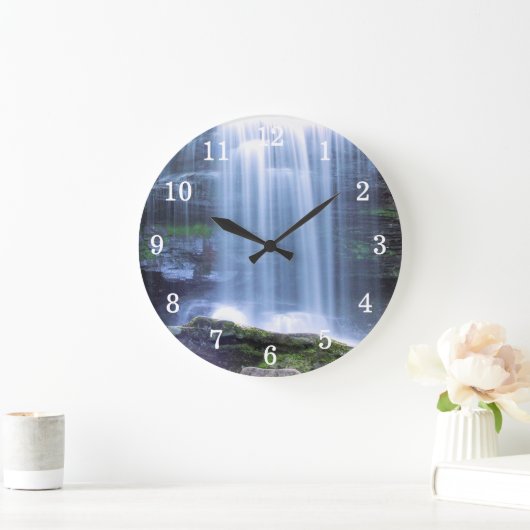 Der Waldfall Große Wanduhr (Zuhause)