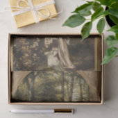 Der Waldfrühling von Carl Schweninger, Jr. Seidenpapier (Geschenk)