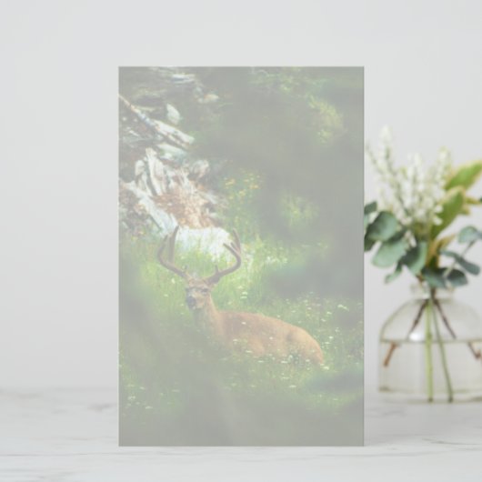 Der Waldfürst Briefpapier (Stehend Vorderseite)