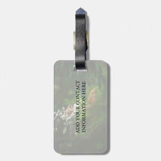 Der Waldfürst Gepäckanhänger (Rückseite vertikal)