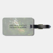 Der Waldfürst Gepäckanhänger (Rückseite horizontal)