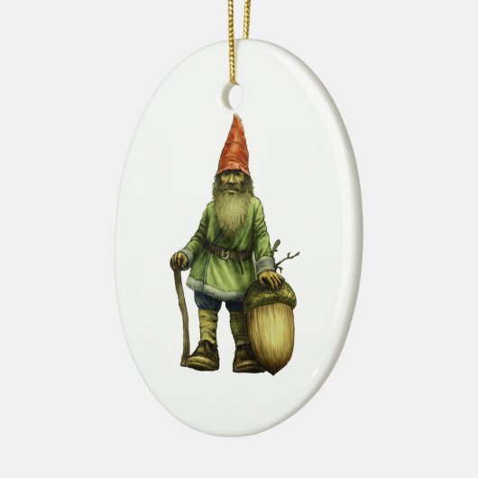 DER WALDGNOME KERAMIKORNAMENT (Links)