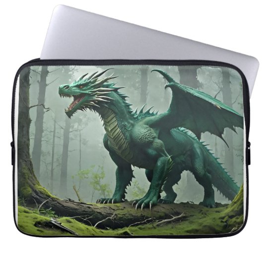 Der Waldkönig  Laptopschutzhülle (Vorderseite)