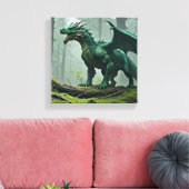 Der Waldkönig Leinwanddruck (Insitu (Wohnzimmer))
