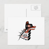 DER WALDSCHUTZER POSTKARTE (Vorne/Hinten)