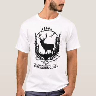 Der Waldwächter Hirsch T-Shirt