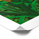 Der Waldweg Poster (Ecke)