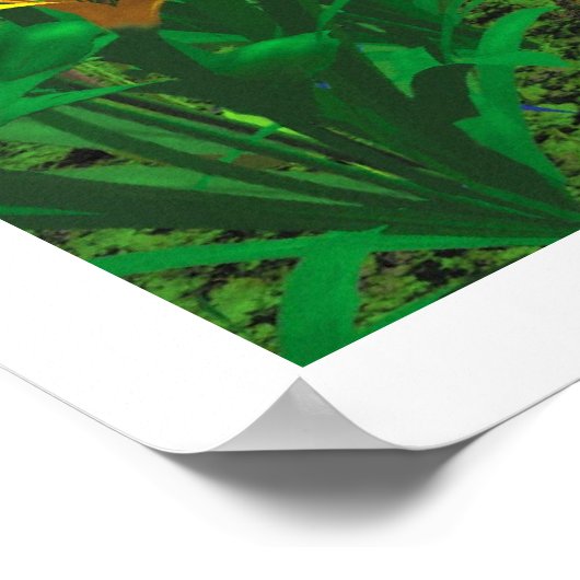 Der Waldweg Poster (Ecke)