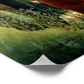 Der Walk im Wald, 1886-90 Poster (Ecke)