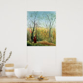 Der Walk im Wald, 1886-90 Poster (Küche)