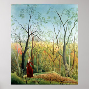 Der Walk im Wald, 1886-90 Poster
