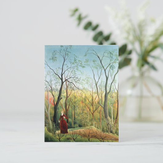 Der Walk im Wald, 1886-90 Postkarte (Stehend Vorderseite)