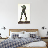 Der Walking Man, 1877 (Bronze) Leinwanddruck (Insitu (Schlafzimmer))