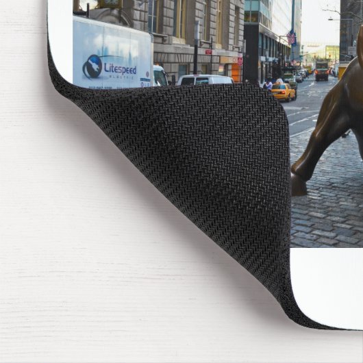 Der Wall St Bull Mousepad (Ecke)
