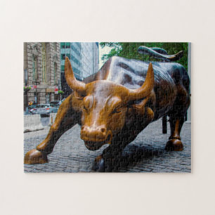 Der Wall Street Bull New York. Puzzle
