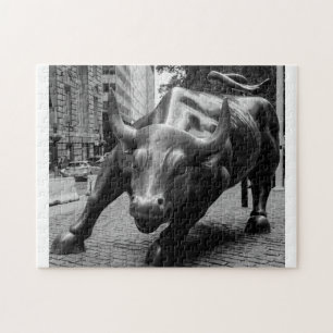 Der Wall Street Bull New York. Puzzle
