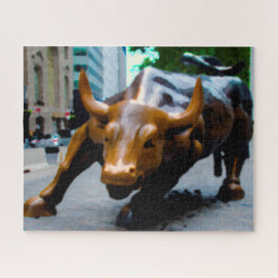 Der Wall Street Bull New York. Puzzle