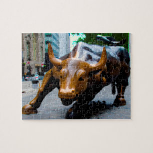 Der Wall Street Bull New York. Puzzle