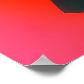 Der Wallis-Heilige Ken-Zahnradsurrealismus Poster (Ecke)