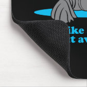 Der Walross-Vampir Mousepad (Ecke)
