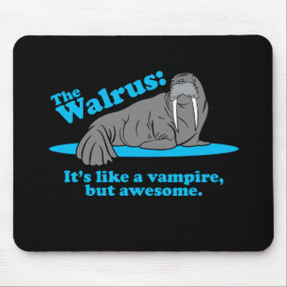Der Walross-Vampir Mousepad
