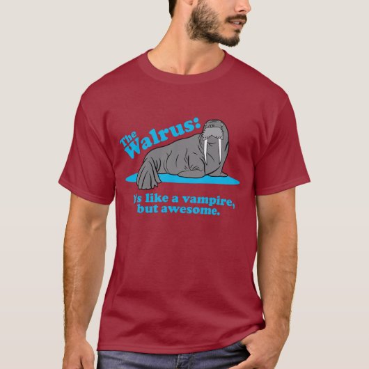 Der Walross-Vampir T-Shirt (Vorderseite)