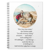 Der Walrus sagte zum Zimmermann Notizblock (Vorderseite)