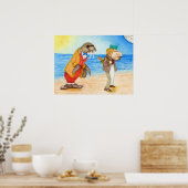 Der Walrus und der Carpenter Poster (Küche)