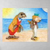 Der Walrus und der Carpenter Poster (Vorne)