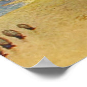 Der Walrus und der Carpenter Poster (Ecke)