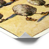 Der Walrus und der Carpenter Poster (Ecke)