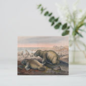 Der Walrus von Joseph Wolf Postkarte (Stehend Vorderseite)