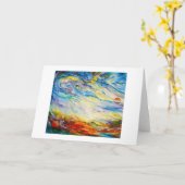 "Der Walzer der Schaffung "Schaffungs-Reihe Karte (Gelbe Blume)