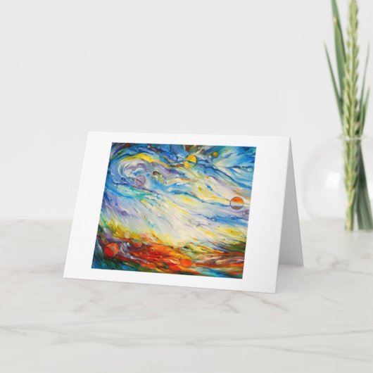 "Der Walzer der Schaffung "Schaffungs-Reihe Karte (Vorderseite)