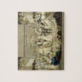 Der Walzer (farbiger Stich) Puzzle (Vertikal)