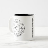 Der Wandel fängt hier an Zweifarbige Tasse (Vorderseite Links)