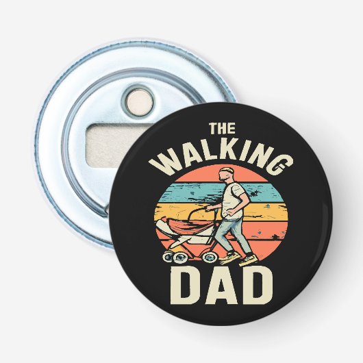 der wandelnde Vater Flaschenöffner (Vorderseite)