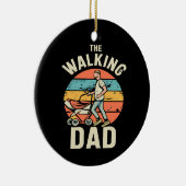 der wandelnde Vater Keramik Ornament (Rechts)