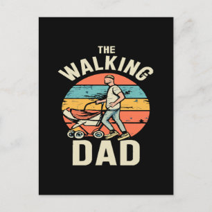 der wandelnde Vater Postkarte