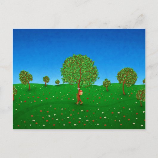 Der Wanderbaum Postkarte (Vorderseite)