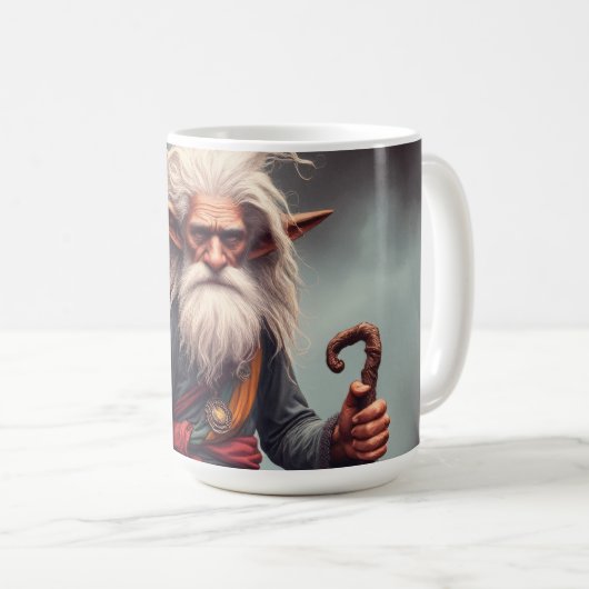 Der Wanderelf-Assistent Kaffeetasse (VorderseiteRechts)
