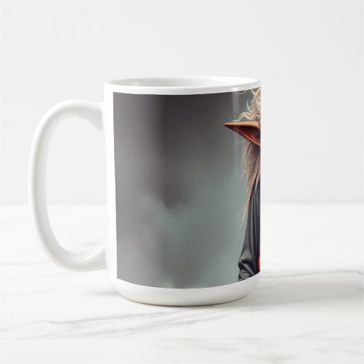 Der Wanderelf-Assistent Kaffeetasse (Links)