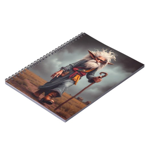 Der Wanderelf-Assistent Notizblock (Linke Seite)