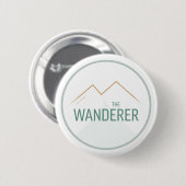Der Wanderer Button (Vorne & Hinten)