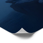 Der Wanderer Poster (Ecke)