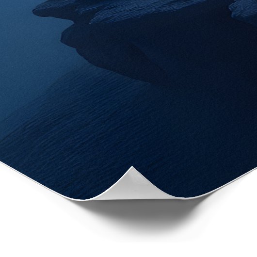 Der Wanderer Poster (Ecke)