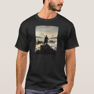 Der Wanderer über dem Meer des Nebels T-Shirt